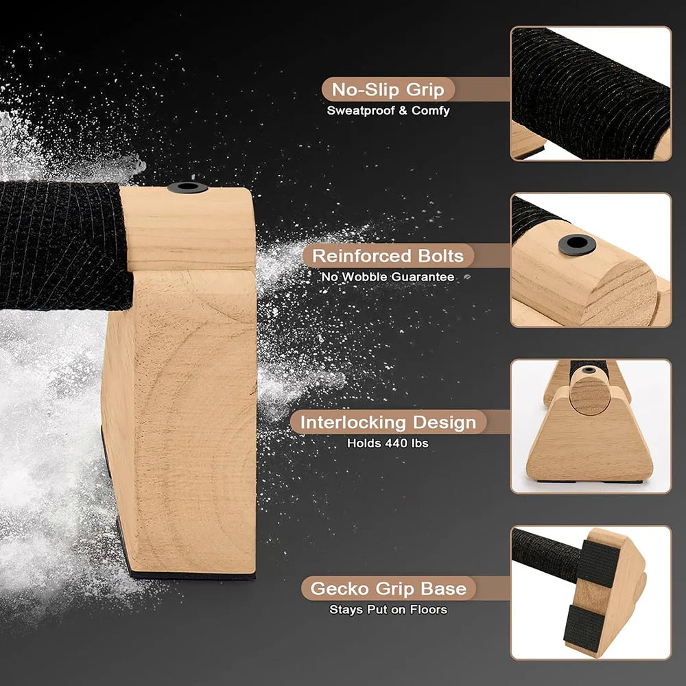 Barres parallèles handstands et push-up