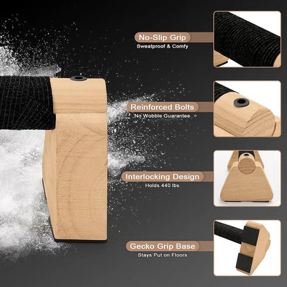 Barres parallèles handstands et push-up